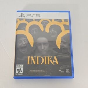 PS5 Indika Game with Blue Case